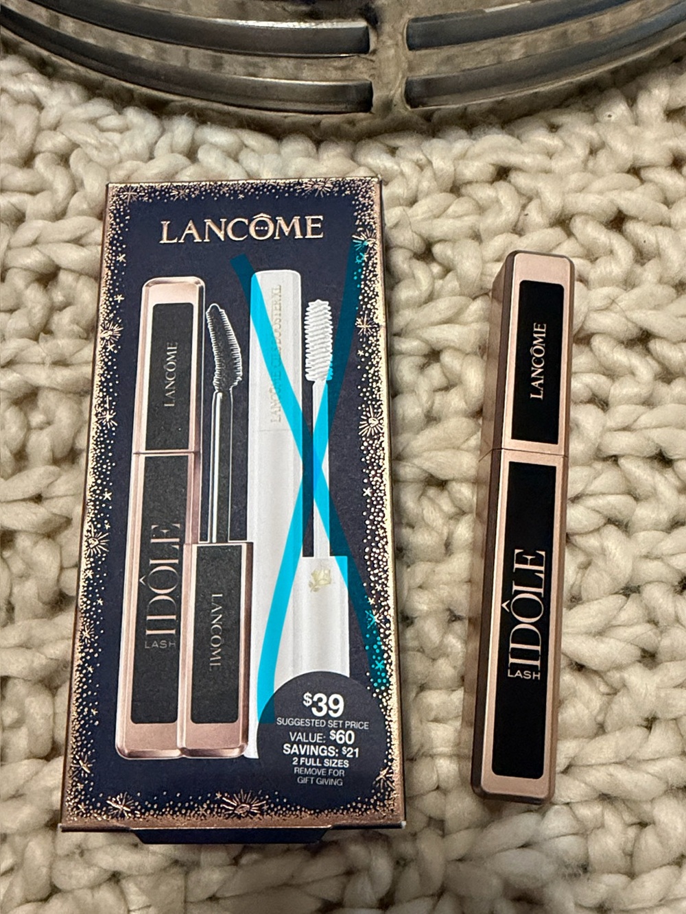 Lancôme lash idole mascara 01 glossy black mascara only .27 fl oz